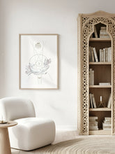 Cargar imagen en el visor de la galería, La Ballena y La Luna - Print