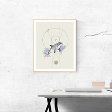 Cargar imagen en el visor de la galería, La Orca y La Luna - Print