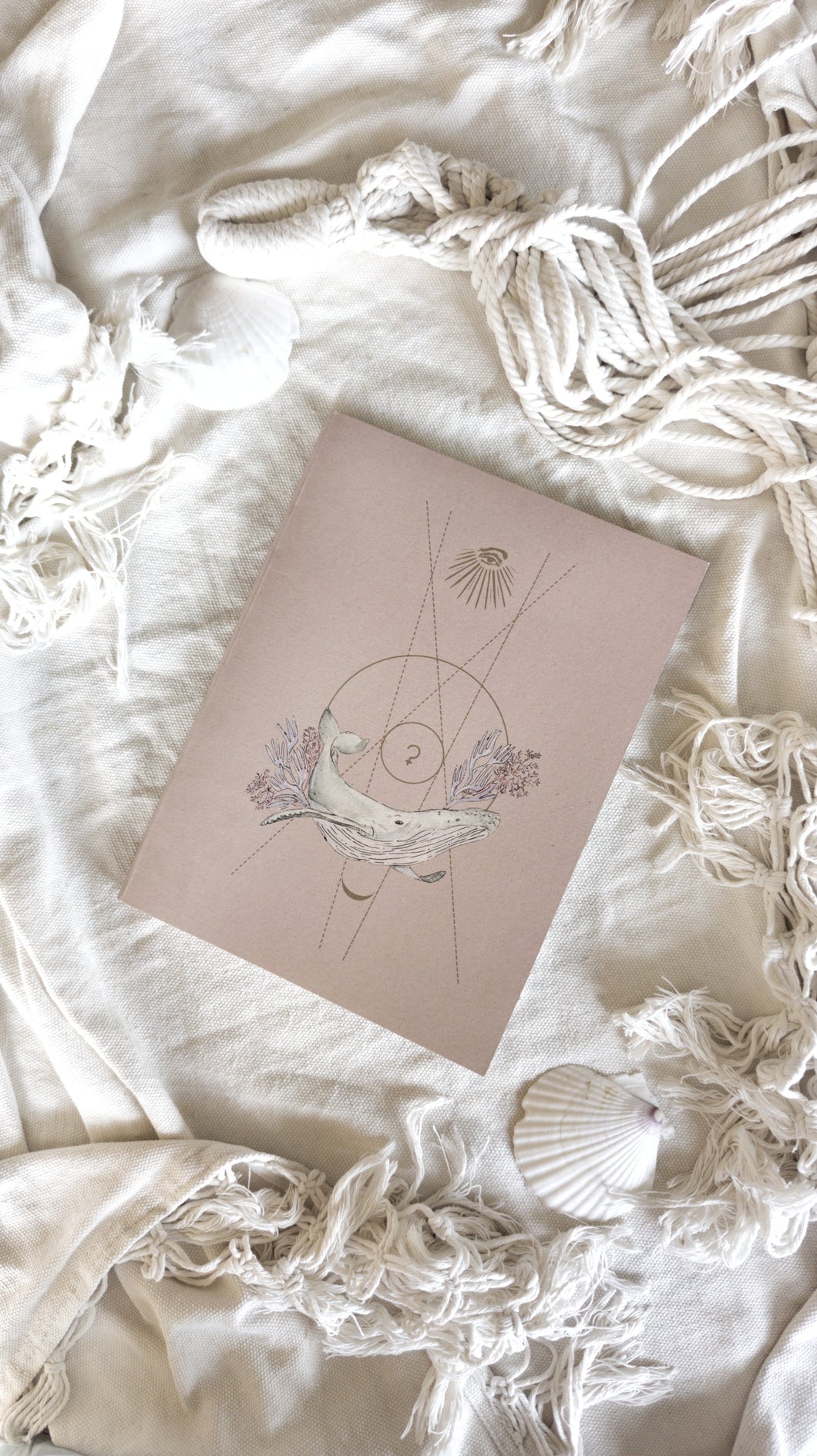 Cuaderno la  Ballena Jorobada y la luna
