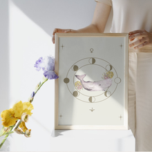 Cargar imagen en el visor de la galería, Print Canto del Cachalote – Fases de la Luna
