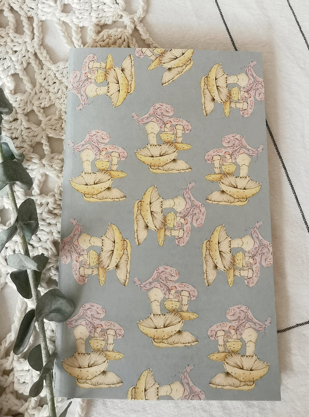 Amanita Mushroom Eco Notebook