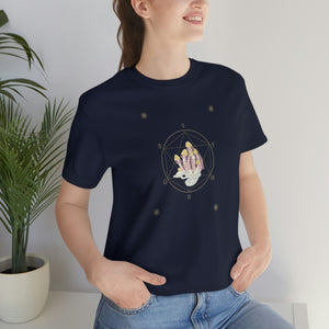 Camiseta de la seta de la geometría sagrada 