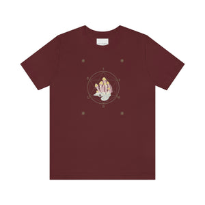 Camiseta de la seta de la geometría sagrada 