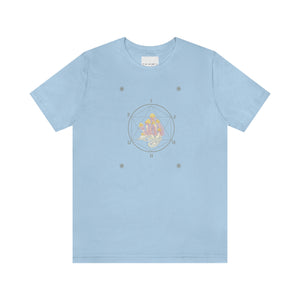 Camiseta de la seta de la geometría sagrada 