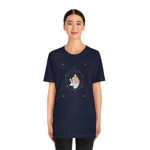 Camiseta de la seta de la geometría sagrada 