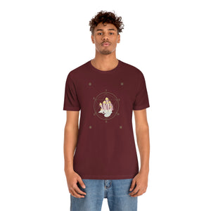 Camiseta de la seta de la geometría sagrada 