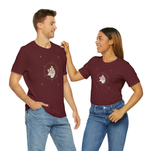 Camiseta de la seta de la geometría sagrada 