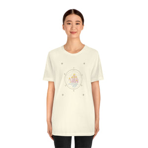 Camiseta de la seta de la geometría sagrada 